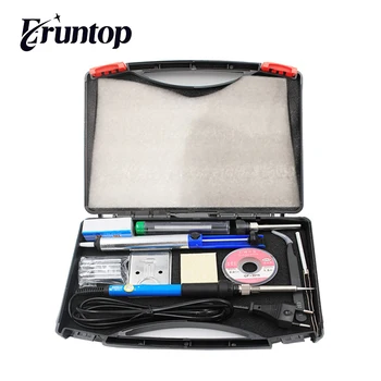 1Set Tool Box 60W Portable Adjustable Temperature Electric Soldering Iron Kit with Solder Wire Tips DIY Tools
1Set Tool Box 60W Portable Adjustable Temperature Electric Soldering Iron Kit with Solder Wire Tips DIY Tools
