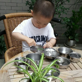 25Pcs Stainless Steel Cooking Playset Kids House Kitchen Toys Children Pretend Play Cookware
25Pcs Stainless Steel Cooking Playset Kids House Kitchen Toys Children Pretend Play Cookware
