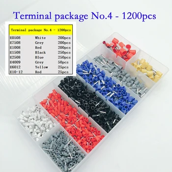 1200pcs Assorted Full Insulated E Set Terminals Connectors Electrical Crimp Spade Ring insulated terminals Cord terminals
1200pcs Assorted Full Insulated E Set Terminals Connectors Electrical Crimp Spade Ring insulated terminals Cord terminals