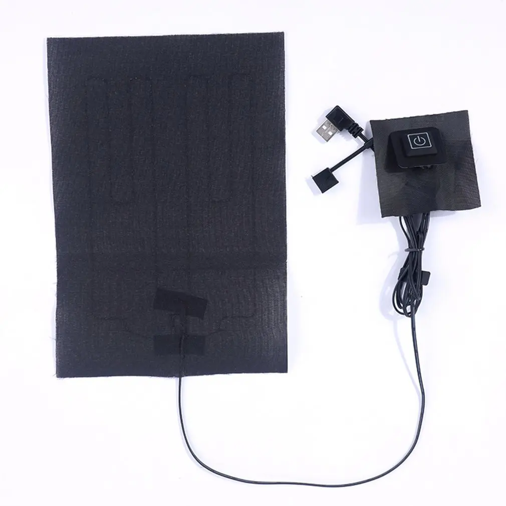 Electric Heating Pad Usb Heating Film Adjustable Temperature Foldable Heated Pad Waterproof Clothes Hand Warmer for Winter
Electric Heating Pad Usb Heating Film Adjustable Temperature Foldable Heated Pad Waterproof Clothes Hand Warmer for Winter