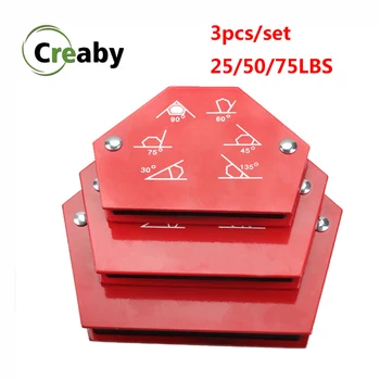 3PCS/SET 25LBS 50LBS 75LBS Hexagon Welding Positioner Magnetic Welding Holder Multi-angle Welding Locator Strong Magnet
3PCS/SET 25LBS 50LBS 75LBS Hexagon Welding Positioner Magnetic Welding Holder Multi-angle Welding Locator Strong Magnet