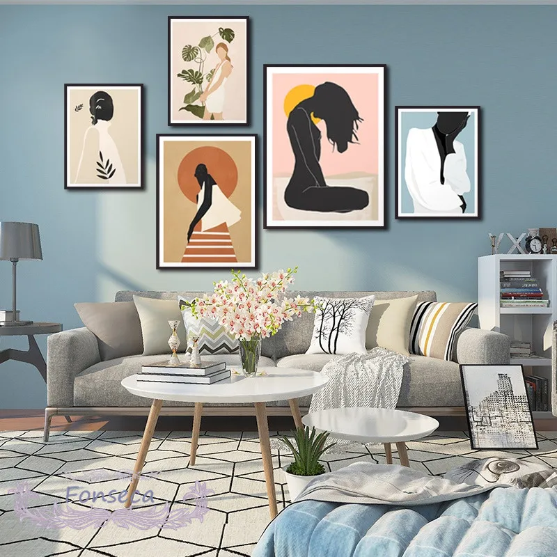 Modern Home Decoration Wall Artwork Canvas Paintings Abstract Woman Figure Modular Picture Hd Print Poster for Bedroom
Modern Home Decoration Wall Artwork Canvas Paintings Abstract Woman Figure Modular Picture Hd Print Poster for Bedroom