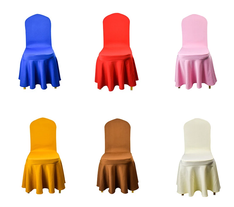 Spandex Chair Covers for Weddings Decoration Party Banquet Hotel Chair Cover Dining Chair Covers Home Decor funda silla
Spandex Chair Covers for Weddings Decoration Party Banquet Hotel Chair Cover Dining Chair Covers Home Decor funda silla