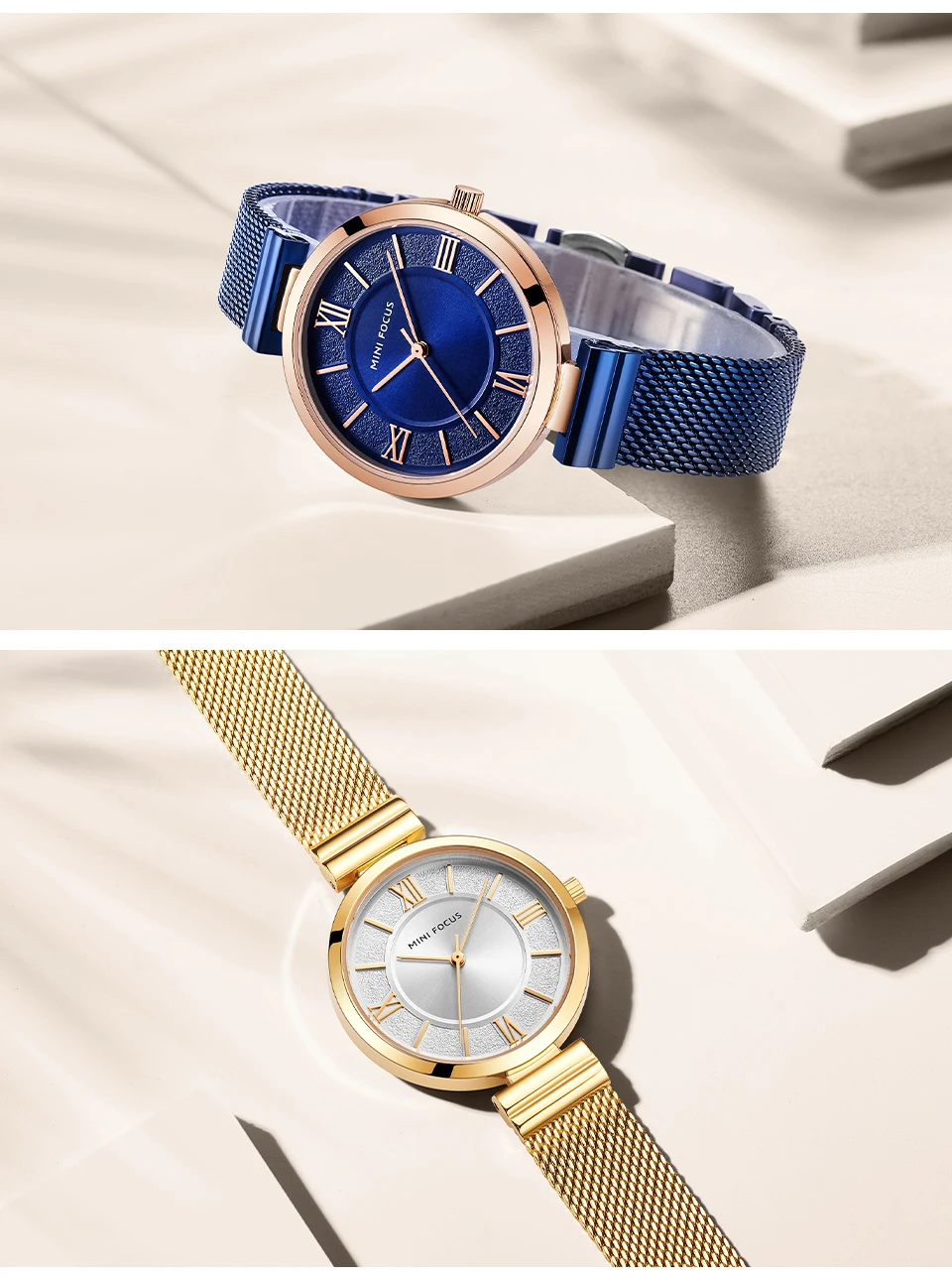 Nowy zegarek damski MINI FOCUS - kreatywny, wodoodporny, stal nierdzewna, w modnym opakowaniu - Wianko - 16