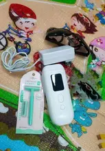 Depiladora láser permanente para mujeres, fotodepiladora Facial indolora, 900000 Flash IPL, nueva