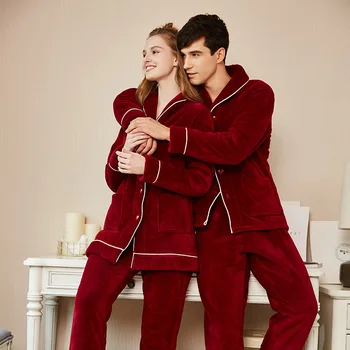Winter 2020 extra warm flannel pajamas set women's pajamas couple's home pajamas set women's home wear Christmas red
Winter 2020 extra warm flannel pajamas set women's pajamas couple's home pajamas set women's home wear Christmas red