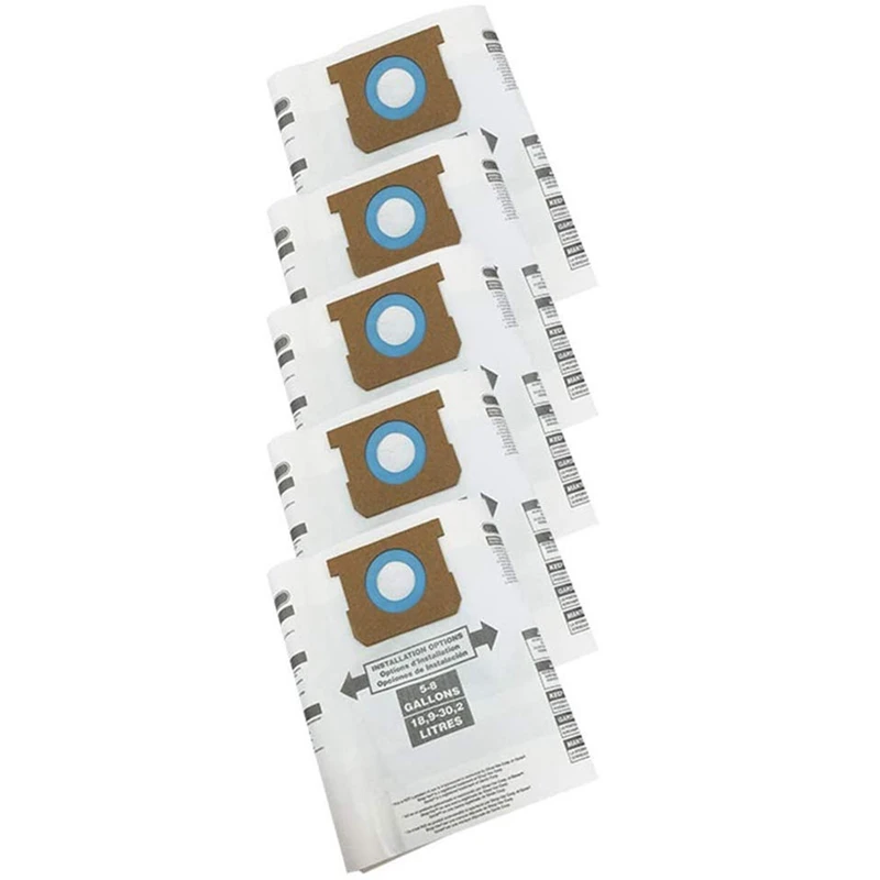 Shop-Vac 90661 906-61 9066100 Disposable Collection Bags for 5-8 Gallon Vacs, 5 Bags
Shop-Vac 90661 906-61 9066100 Disposable Collection Bags for 5-8 Gallon Vacs, 5 Bags