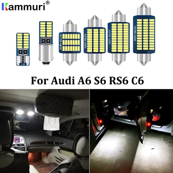 KAMMURI 19x Canbus 100% No Error for Audi A6 S6 RS6 C6 4E Sedan Avant Wagon LED Interior Dome Map Light Kit Package (2005-2011)
KAMMURI 19x Canbus 100% No Error for Audi A6 S6 RS6 C6 4E Sedan Avant Wagon LED Interior Dome Map Light Kit Package (2005-2011)