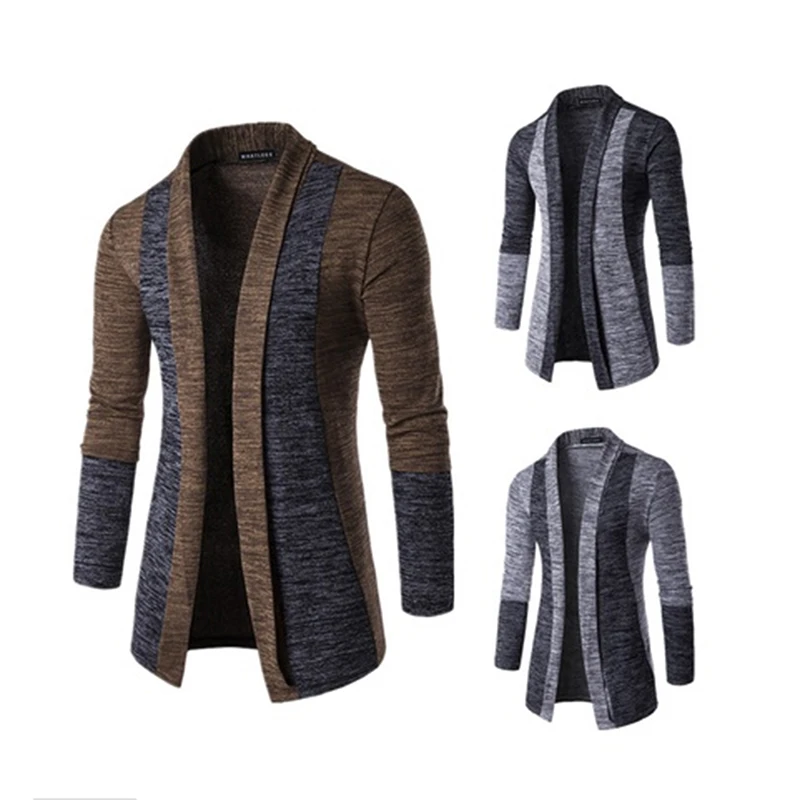 2020 Men's New Style Cardigan Color Jumpers Mens Korean Version Of The Fashion Jackets | Мужская одежда