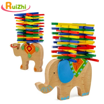 Ruizhi Elephant Camel Balance Beam Color Bar Parent-Child Interactive Game Children Wooden Early Educational Toy Kid Gift RZ1186 
Ruizhi Elephant Camel Balance Beam Color Bar Parent-Child Interactive Game Children Wooden Early Educational Toy Kid Gift RZ1186