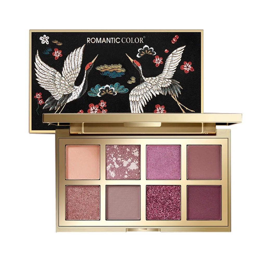 Romantic color, beautiful and beautiful 8-color eyeshadow palette, bright silky eyeshadow, pearly matte shiny, dry and wet makeu
Romantic color, beautiful and beautiful 8-color eyeshadow palette, bright silky eyeshadow, pearly matte shiny, dry and wet makeu
