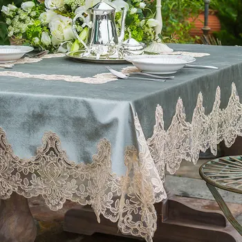 115*115CM European Luxury Romantic Table Cloth Chair Cover Lace Rectangular with Tassel Trim Simple Wedding Cloth Chair Cushion
115*115CM European Luxury Romantic Table Cloth Chair Cover Lace Rectangular with Tassel Trim Simple Wedding Cloth Chair Cushion