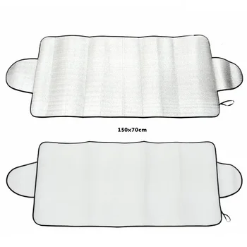 Car Front Windshield UV Cover Sun Protection Sunshade Foldable 150 * 70CM Anti-theft Ear Design Foldable For Easy Storage
Car Front Windshield UV Cover Sun Protection Sunshade Foldable 150 * 70CM Anti-theft Ear Design Foldable For Easy Storage