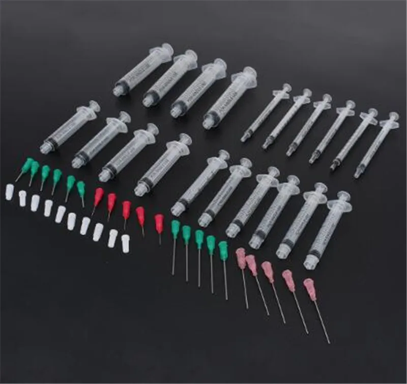 50Pcs/Set Dispensing Needle Kits Blunt Tip Syringe Needles Cap Refilling Measuring Liquids Industrial Welding Flux Applicator
50Pcs/Set Dispensing Needle Kits Blunt Tip Syringe Needles Cap Refilling Measuring Liquids Industrial Welding Flux Applicator