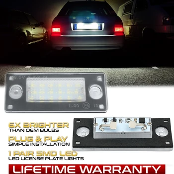 2Pcs Free Error LED rear number plate light For Audi A3 8L 1996-2003 Audi A4 B5 8D5 Avant 1994-2001 car styling accessory parts
2Pcs Free Error LED rear number plate light For Audi A3 8L 1996-2003 Audi A4 B5 8D5 Avant 1994-2001 car styling accessory parts