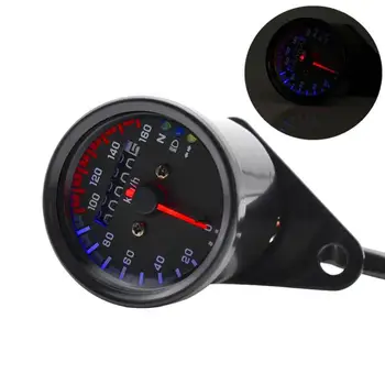 12V Universal Retro Motorcycle Digital Speedometer Odometer 0-160km/h Speed Meter Double Color LED Motorbike Meter Gauge
12V Universal Retro Motorcycle Digital Speedometer Odometer 0-160km/h Speed Meter Double Color LED Motorbike Meter Gauge
