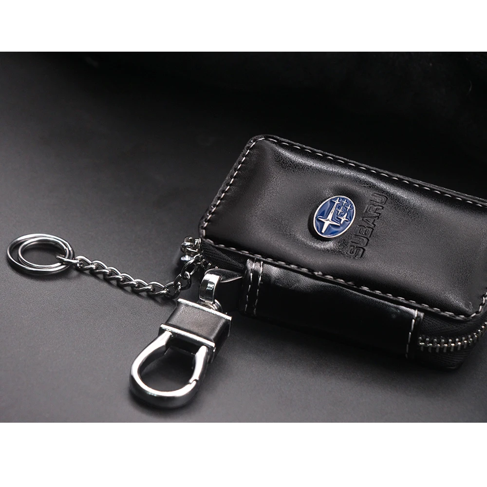 Fashion Leather Car Keychain Key Bag Multi Function Wallet Case For SUBARU FORESTER OUTBACK XV BRZ Impreza STI LEGACY WRX WRC
Fashion Leather Car Keychain Key Bag Multi Function Wallet Case For SUBARU FORESTER OUTBACK XV BRZ Impreza STI LEGACY WRX WRC