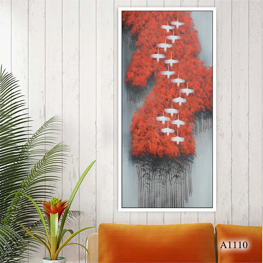 Modern Abstract Oil Painting Print on Canvas Bird and Forest Landscape Canvas Art Printing Wall Art Painting for Home Decor
Modern Abstract Oil Painting Print on Canvas Bird and Forest Landscape Canvas Art Printing Wall Art Painting for Home Decor