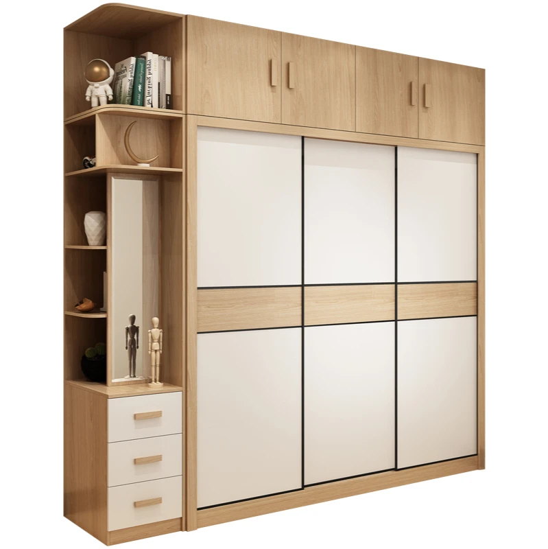 Wardrobe sliding door Modern minimalist bedroom household assembly wardrobe master bedroom sliding door integral cabinet
Wardrobe sliding door Modern minimalist bedroom household assembly wardrobe master bedroom sliding door integral cabinet