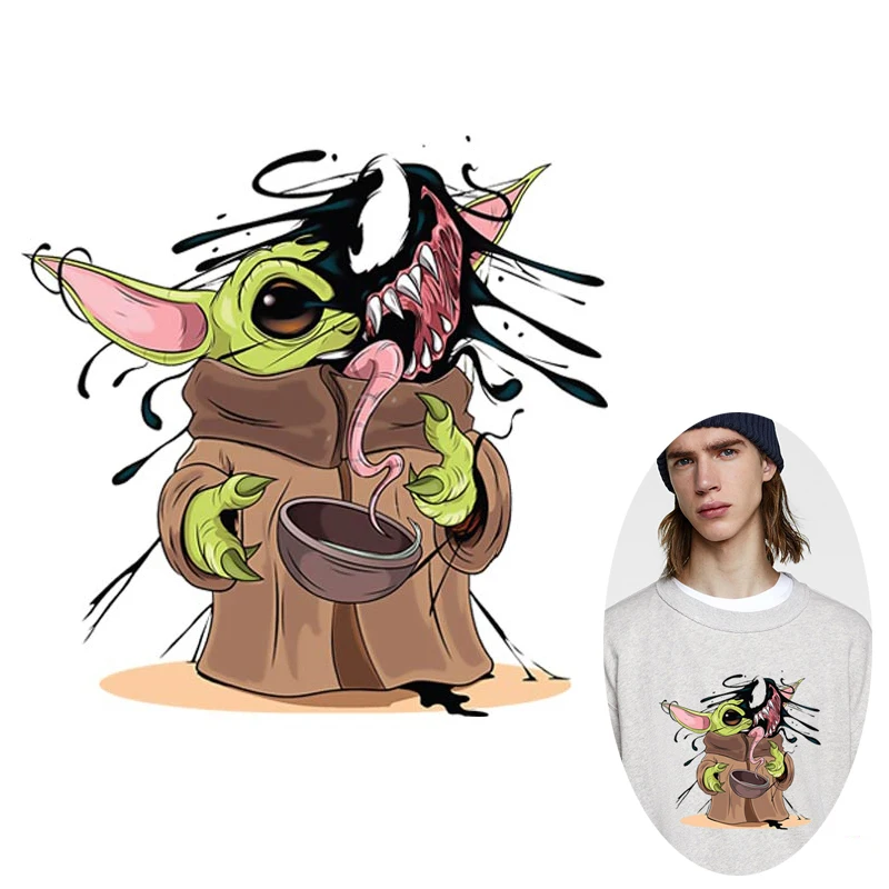 Thermal Transfer Heat Vinyl Baby Yoda Heat Transfer PVC Patch For Clothes The Mandalorian Ironing on Stickers Apparel Accessory
Thermal Transfer Heat Vinyl Baby Yoda Heat Transfer PVC Patch For Clothes The Mandalorian Ironing on Stickers Apparel Accessory