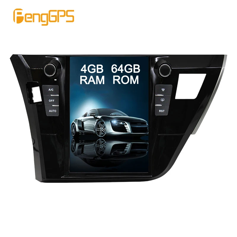 10.4" Android 8.1 Tesla-style Vertical Screen GPS Navigation for Toyota Corolla 2013-2016 Audio Player In-dash Carplay 1920*1080
10.4" Android 8.1 Tesla-style Vertical Screen GPS Navigation for Toyota Corolla 2013-2016 Audio Player In-dash Carplay 1920*1080