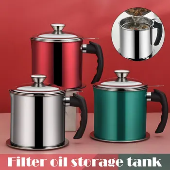 3 in 1 Kitchen Stainless Steel Oil Filter Strainer Colander Reuse Fry Oil Can Pot Home FP8
3 in 1 Kitchen Stainless Steel Oil Filter Strainer Colander Reuse Fry Oil Can Pot Home FP8