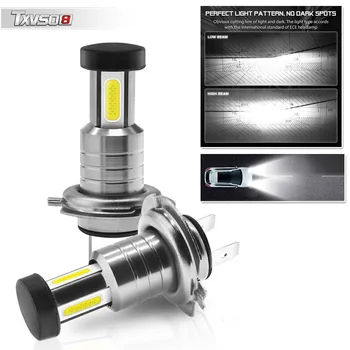 2pcs Car H7 LED Headlight Bulbs 12V 24V 110W 30000LM Headlight Conversion Kit Bulb High or Low Beam 6000K
2pcs Car H7 LED Headlight Bulbs 12V 24V 110W 30000LM Headlight Conversion Kit Bulb High or Low Beam 6000K