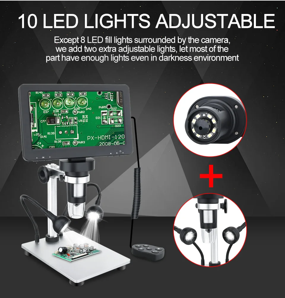 Shop Generic GVDA Digital Microscope 501200X Soldering Electronic