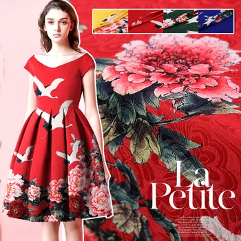 The crane fly peony digital painting jacquard fabric for dress bazin riche getzner telas por metro tissu african tissus stoffen
The crane fly peony digital painting jacquard fabric for dress bazin riche getzner telas por metro tissu african tissus stoffen