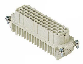 64-pin 64-core 10A Cold-pressed Female Ferrule Heavy-load Connector Aviation Plug
64-pin 64-core 10A Cold-pressed Female Ferrule Heavy-load Connector Aviation Plug