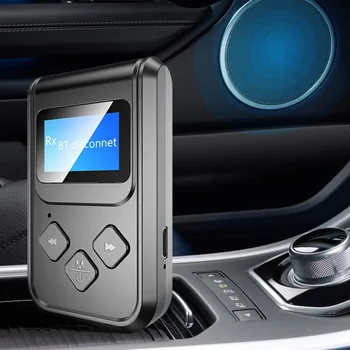 2020 New 2 IN 1 Bluetooth 5.0 Wireless Audio Adapter Transmitter Receiver LCD Screen Stereo Music Dongle Support 3.5mm Aux Audio
2020 New 2 IN 1 Bluetooth 5.0 Wireless Audio Adapter Transmitter Receiver LCD Screen Stereo Music Dongle Support 3.5mm Aux Audio