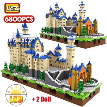 LOZ Mini Blocks New Swan Stone Castle 3D Model Building Blocks Technic Educational Toys for Kids Creator Gifts 6800pcs Bricks
LOZ Mini Blocks New Swan Stone Castle 3D Model Building Blocks Technic Educational Toys for Kids Creator Gifts 6800pcs Bricks