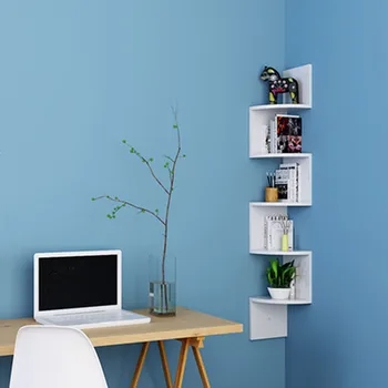120*19*19cm 5 Tier Wall Hanging Wooden Book Shelf Floating Wall Shelves Corner Shelf Storage Display Bookcase
120*19*19cm 5 Tier Wall Hanging Wooden Book Shelf Floating Wall Shelves Corner Shelf Storage Display Bookcase