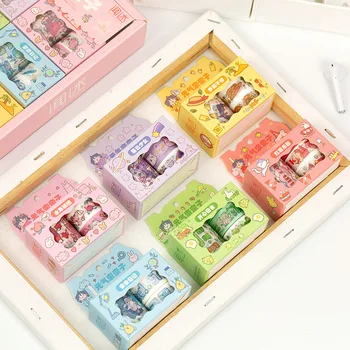 5 Rolls/set Nebula Girl Hand-painted Cute Washi Tape Set Adhesive Masking Tapes DIY Scrapbooking Stickers Label Masking
5 Rolls/set Nebula Girl Hand-painted Cute Washi Tape Set Adhesive Masking Tapes DIY Scrapbooking Stickers Label Masking