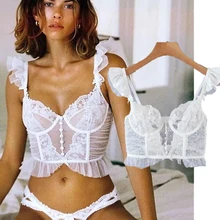 Dave&Di Ins Fashion Blogger Vintage Sexy Short Spaghetti Strapless Blouse Women Blusas Mujer De Moda 2020 Shirt Women Tank Tops 
Dave&Di Ins Fashion Blogger Vintage Sexy Short Spaghetti Strapless Blouse Women Blusas Mujer De Moda 2020 Shirt Women Tank Tops