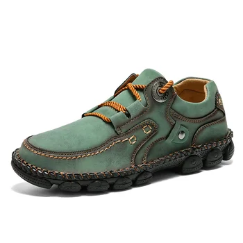 New Men's Casual Shoes Comfortable Loafers High Quality Leather Mens Shoes Work Men Flats Hot Sale Moccasins Shoes Size 38-48
New Men's Casual Shoes Comfortable Loafers High Quality Leather Mens Shoes Work Men Flats Hot Sale Moccasins Shoes Size 38-48