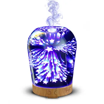 3D Fireworks Glass Aromatherapy Diffuser Air Humidifier Essential Oil Diffuser With LED Night Lights Air Purification Home Mist
3D Fireworks Glass Aromatherapy Diffuser Air Humidifier Essential Oil Diffuser With LED Night Lights Air Purification Home Mist