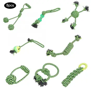 Pet Dog Toys Pet Dog Puppy Cotton Rope Toy Set for Playing Chewing Biting Grind Teeth Chew Toy Funny Tool
Pet Dog Toys Pet Dog Puppy Cotton Rope Toy Set for Playing Chewing Biting Grind Teeth Chew Toy Funny Tool