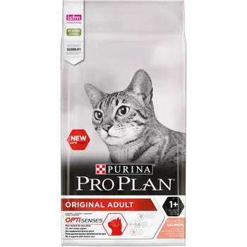 Сухой корм Purina Pro Plan для взрослых кошек от 1 года, с лососем, пакет, 10 кг
Сухой корм Purina Pro Plan для взрослых кошек от 1 года, с лососем, пакет, 10 кг