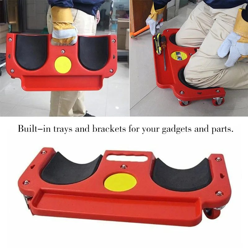 Universal Wheel Kneeling Pad Rolling Knee Protection Pad with Wheel Built in Foam Padded Laying Platform
Universal Wheel Kneeling Pad Rolling Knee Protection Pad with Wheel Built in Foam Padded Laying Platform