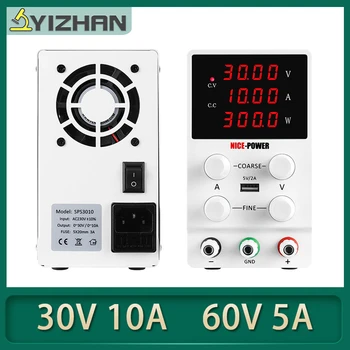 DC switching laboratory Power Supply Adjustable 4 Digits Bench Lab USB power feeding 30V 10A adjustable source power 110V 220V
DC switching laboratory Power Supply Adjustable 4 Digits Bench Lab USB power feeding 30V 10A adjustable source power 110V 220V