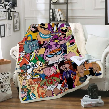 90's classic cartoon characters Fleece Blanket 3D full printed Wearable Blanket Adults men women Fleece Blanket style-2
90's classic cartoon characters Fleece Blanket 3D full printed Wearable Blanket Adults men women Fleece Blanket style-2