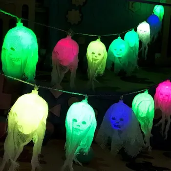20 LED 2.5M Skull Battery Powered String Lights for Halloween Party Decor Halloween String Light Decoration For Home
20 LED 2.5M Skull Battery Powered String Lights for Halloween Party Decor Halloween String Light Decoration For Home
