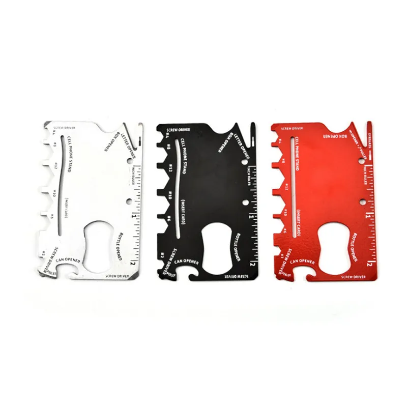 18 in 1 Multi Tools Screwdrivers Wrench Ruler Outdoor EDC Tools Survival Rescue Emergency Tool
18 in 1 Multi Tools Screwdrivers Wrench Ruler Outdoor EDC Tools Survival Rescue Emergency Tool