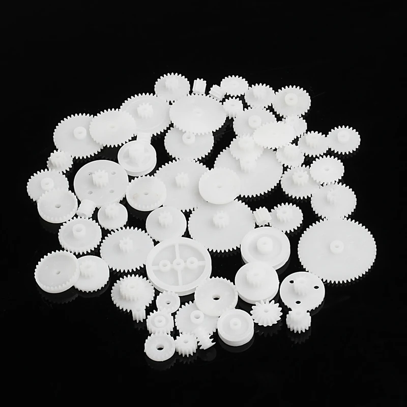 58 styles Toothed Wheels WSFS Gears Plastic All Module 0.5 Robot Parts DIY For Sale
58 styles Toothed Wheels WSFS Gears Plastic All Module 0.5 Robot Parts DIY For Sale
