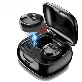 XG12 TWS Bluetooth 5.0 Earphone Stereo Wireless Earbus HIFI Sound with Mic for Phone Sport Earphones Handsfree Gaming Headset
XG12 TWS Bluetooth 5.0 Earphone Stereo Wireless Earbus HIFI Sound with Mic for Phone Sport Earphones Handsfree Gaming Headset