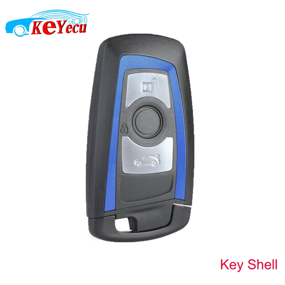 KEYECU Replacement Remote Key Shell Case Fob for BMW F Chassis 5 7 Series 2011-17 Blue
KEYECU Replacement Remote Key Shell Case Fob for BMW F Chassis 5 7 Series 2011-17 Blue