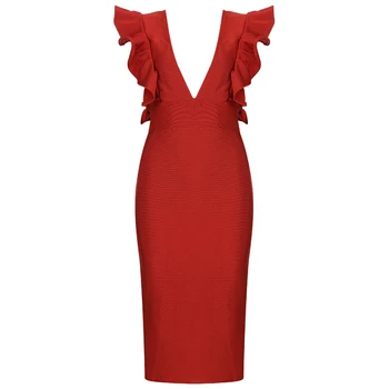 Summer Women 2020 New Sexy Bodycon Dress V Neck Sleeveless Party Ruffles Bandage Vestidos
Summer Women 2020 New Sexy Bodycon Dress V Neck Sleeveless Party Ruffles Bandage Vestidos