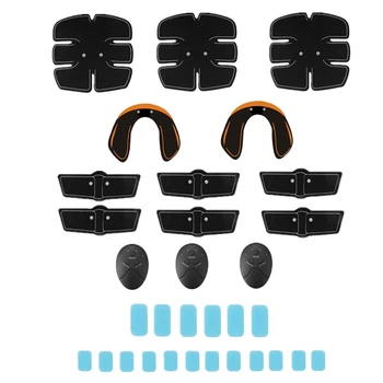 14/Set Ultimate Abs Muscle Stimulator Training Gear Hip Trainer Fit Full Body with 18 Pc Replacement Gel Sheet Pad
14/Set Ultimate Abs Muscle Stimulator Training Gear Hip Trainer Fit Full Body with 18 Pc Replacement Gel Sheet Pad