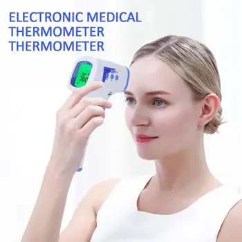 Infrared Thermometer Forehead Thermometer for Batteries LCD Outdoor Health Care Household Tri-Color Backlight Practical
Infrared Thermometer Forehead Thermometer for Batteries LCD Outdoor Health Care Household Tri-Color Backlight Practical